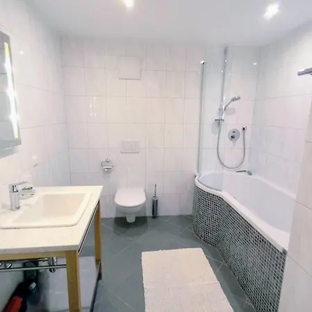 公寓 Edelweiss - 3 To 6 Guests - Private Use Of Indoor Pool, Sauna And Garden Terrace 阿布特瑙